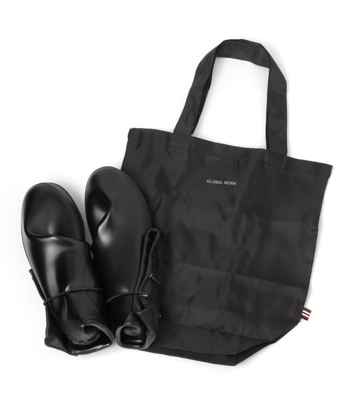 GLOBAL WORK(グローバルワーク)の「パッカブルレインブーツシミドル/202402(レインシューズ・レディース・ブラック/ブラウン・MEDIUM/LARGE)」の13枚目の写真