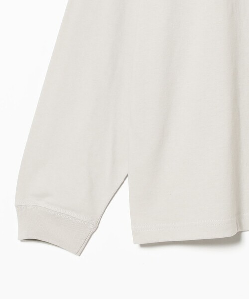 TOKYO CULTUART by BEAMS（トウキョウカルチャートバイビームス）の「来夢来人(天久聖一) / 反対 Long Sleeve Tee Shirt（Tシャツ/カットソー・レディース・ホワイト/グレー/ブラック・LARGE/MEDIUM/X-LARGE）」の7枚目の写真