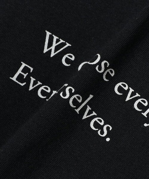 TOKYO CULTUART by BEAMS（トウキョウカルチャートバイビームス）の「来夢来人(天久聖一) / 反対 Long Sleeve Tee Shirt（Tシャツ/カットソー・レディース・ホワイト/グレー/ブラック・LARGE/MEDIUM/X-LARGE）」の12枚目の写真