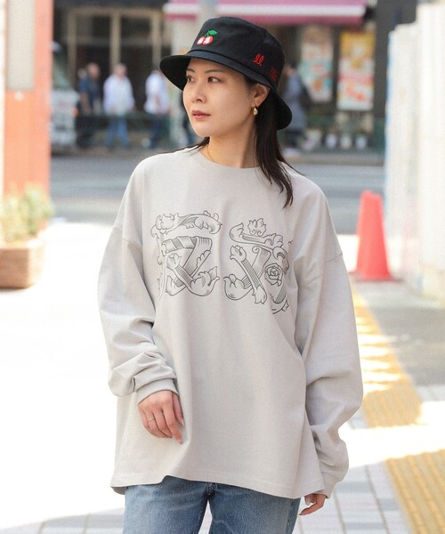 Tシャツ・カットソー BARBA SS24 'Culto' shirt (K1U14P0140112 0001) 来夢来人(天久聖一) / 反対 Long Sleeve Tee Shirt(Tシャツ
