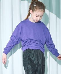 PAIRMANON COEUR（ペアマノンクール）の「【PAIRMANON COEUR】裏毛 シャーリング トレーナー（スウェット）」