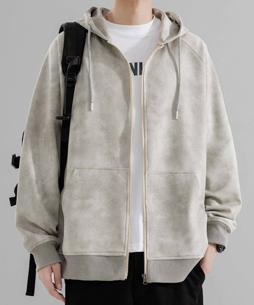 Stone  フルジップパーカー ライトグレー ZXtJcoRec2GG.jpg?width=768