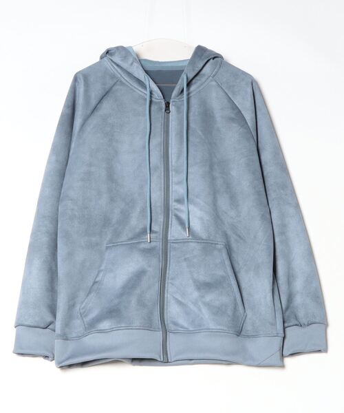 セール】ライムストーン オーバーサイズ ジップアップパーカー