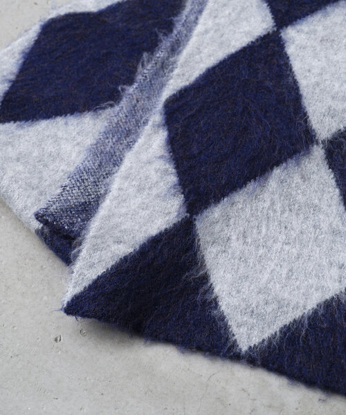 WHIMSIC(ウィムジック)の「【UNISEX】ジャガードニットマフラー(マフラー・レディース・ブラウン/パープル/ベージュ/チャコールグレー・FREE)」の19枚目の写真