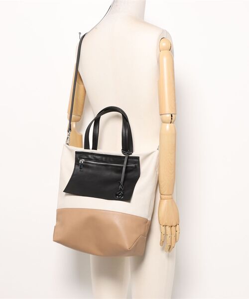 marco masi(マルコマージ)の「【MARCO MASI】カラーコンビネーションレザートート(Q56343)(トートバッグ・レディース・マルチ・ALL)」の5枚目の写真
