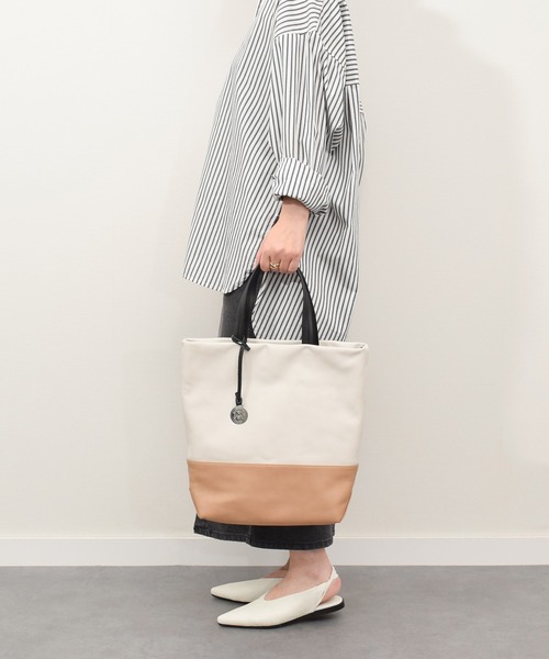 marco masi(マルコマージ)の「【MARCO MASI】カラーコンビネーションレザートート(Q56343)(トートバッグ・レディース・マルチ・ALL)」の6枚目の写真