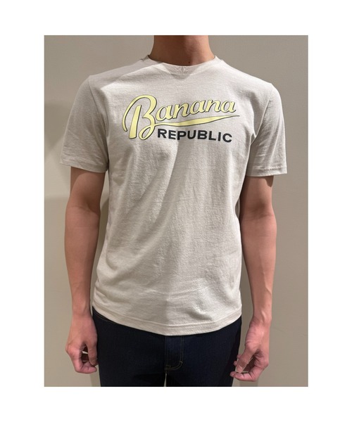 セール】BANANA REPUBLIC FACTORY STORE ロゴグラフィックT