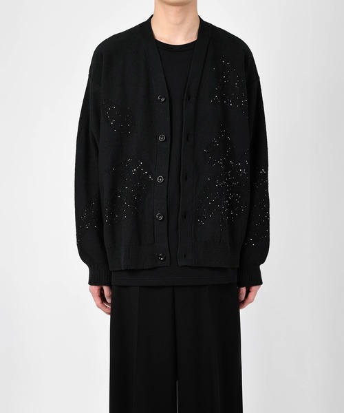 LAD MUSICIAN（ラッドミュージシャン）の「SEQUIN LEAF CARDIGAN