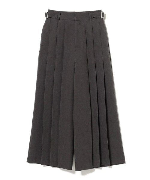 Ray BEAMS（レイビームス）の「RBS / フロントプリーツ ワイドパンツ（その他パンツ・レディース・グレー/ダークブラウン・1/0）」の19枚目の写真