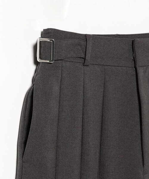 Ray BEAMS（レイビームス）の「RBS / フロントプリーツ ワイドパンツ（その他パンツ・レディース・グレー/ダークブラウン・1/0）」の20枚目の写真