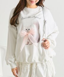 OLIVE des OLIVE | 春のスウェット(Tシャツ/カットソー)