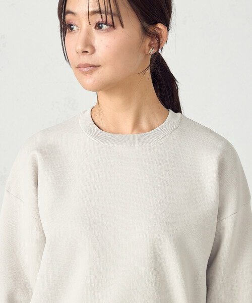 COMME CA ISM / コムサイズム 後ろファスナーニット / セットアップ対応 COMME CA ISM（コムサイズム）の「後ろファスナーニット