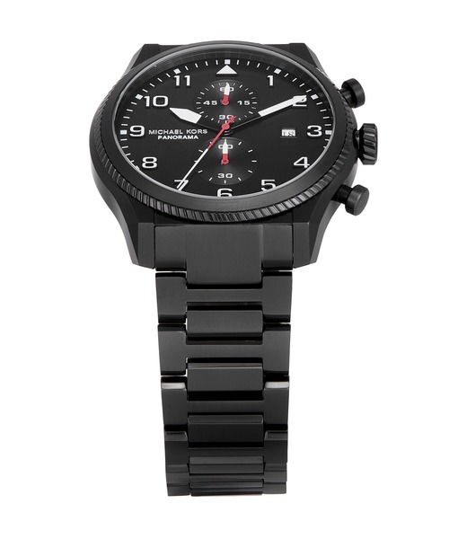 MICHAEL KORS(マイケルコース)の「マイケル・コース 腕時計 メンズ アナログ ステンレス MK9198(アナログ腕時計・メンズ・ブラック・FREE)」の2枚目の写真