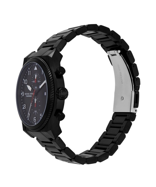 MICHAEL KORS(マイケルコース)の「マイケル・コース 腕時計 メンズ アナログ ステンレス MK9198(アナログ腕時計・メンズ・ブラック・FREE)」の3枚目の写真