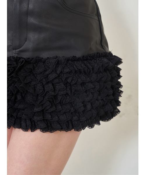 Darich ダーリッチ ポケットリボンミニスカート BLK M ポケットリボンミニスカート – Darich (ダーリッチ)