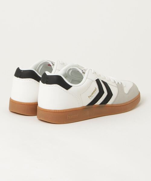 hummel（ヒュンメル）の「hummel/ヒュンメル HANDBALL PERFEKT/ハンドボール パーフェクト（スニーカー・レディース・ホワイト×ブルー/ホワイト×ブラック/オレンジ/ブラック/ブルー・23cm/24cm/25cm/25.5cm/26.5cm/27cm/28cm）」の6枚目の写真