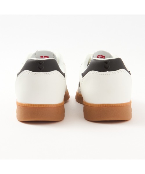 hummel（ヒュンメル）の「hummel/ヒュンメル HANDBALL PERFEKT/ハンドボール パーフェクト（スニーカー・レディース・ホワイト×ブルー/ホワイト×ブラック/オレンジ/ブラック/ブルー・23cm/24cm/25cm/25.5cm/26.5cm/27cm/28cm）」の19枚目の写真