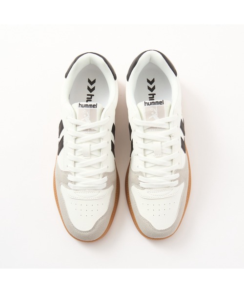 hummel（ヒュンメル）の「hummel/ヒュンメル HANDBALL PERFEKT/ハンドボール パーフェクト（スニーカー・レディース・ホワイト×ブルー/ホワイト×ブラック/オレンジ/ブラック/ブルー・23cm/24cm/25cm/25.5cm/26.5cm/27cm/28cm）」の18枚目の写真