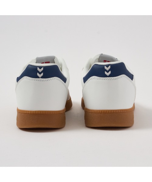 hummel（ヒュンメル）の「hummel/ヒュンメル HANDBALL PERFEKT/ハンドボール パーフェクト（スニーカー・レディース・ホワイト×ブルー/ホワイト×ブラック/オレンジ/ブラック/ブルー・23cm/24cm/25cm/25.5cm/26.5cm/27cm/28cm）」の13枚目の写真