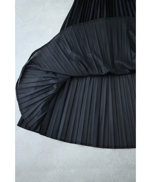 cawaii（カワイイ）の「（黒）プリーツの変形裾トップスとスカートとサッシュベルトの3点セット【set】（Tシャツ/カットソー・レディース・ブラック・FREE）」の16枚目の写真