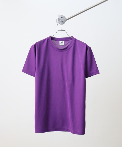 BEES BEAM(ビーズビーム)の「BEES BEAM ファイバードライTシャツ(Tシャツ/カットソー・レディース・ブラック/ライム/バーガンディー/ピンク/グリーン/レッド/ホワイト/オレンジ系その他/ターコイズブルー/グリーン系その他/パープル/ロイヤルブルー/オレンジ/ダークグレー/イエロー/アーミー/ピンク系その他/イエロー系その他/ライトピンク/サックスブルー/ネイビー・S/XL/XXXL/XXL/M/L)」の12枚目の写真