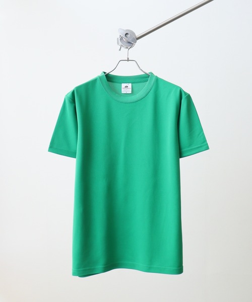 BEES BEAM(ビーズビーム)の「BEES BEAM ファイバードライTシャツ(Tシャツ/カットソー・レディース・ブラック/ライム/バーガンディー/ピンク/グリーン/レッド/ホワイト/オレンジ系その他/ターコイズブルー/グリーン系その他/パープル/ロイヤルブルー/オレンジ/ダークグレー/イエロー/アーミー/ピンク系その他/イエロー系その他/ライトピンク/サックスブルー/ネイビー・S/XL/XXXL/XXL/M/L)」の5枚目の写真