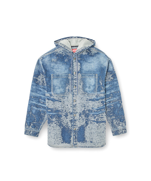 【VIP価格】DIESEL ディーゼル d-dewnys-hood-s デニム フーディ メンズ フーデッドジャケット D-DEWNYS-HOOD-S（シャツ/ブラウス
