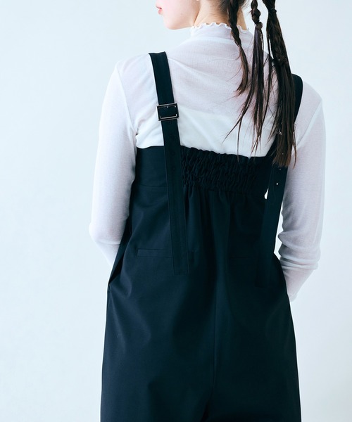 Audie a Muses(オーディアミューズ)の「シアーテレコリブカットソー(Tシャツ/カットソー・レディース・ブラック/オフホワイト・38/42)」の16枚目の写真