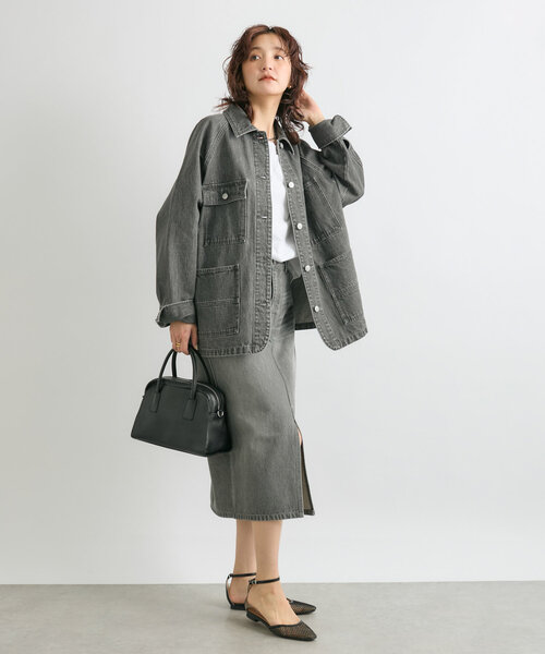 RIVE DROITE（リヴドロワ）の「【大人カジュアルに】SURF LOGO Tシャツ（Tシャツ/カットソー・レディース・ホワイト/ブルー/ベージュ・FREE）」の5枚目の写真