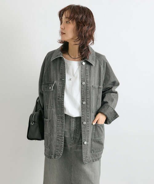 RIVE DROITE（リヴドロワ）の「【大人カジュアルに】SURF LOGO Tシャツ（Tシャツ/カットソー・レディース・ホワイト/ブルー/ベージュ・FREE）」の4枚目の写真