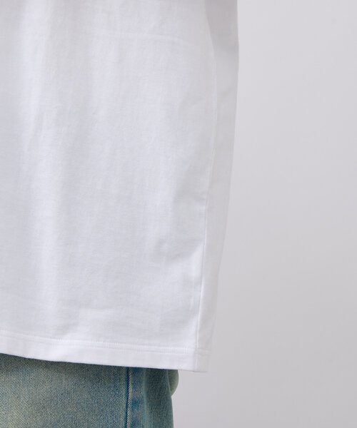 RIVE DROITE（リヴドロワ）の「【大人カジュアルに】SURF LOGO Tシャツ（Tシャツ/カットソー・レディース・ホワイト/ブルー/ベージュ・FREE）」の14枚目の写真