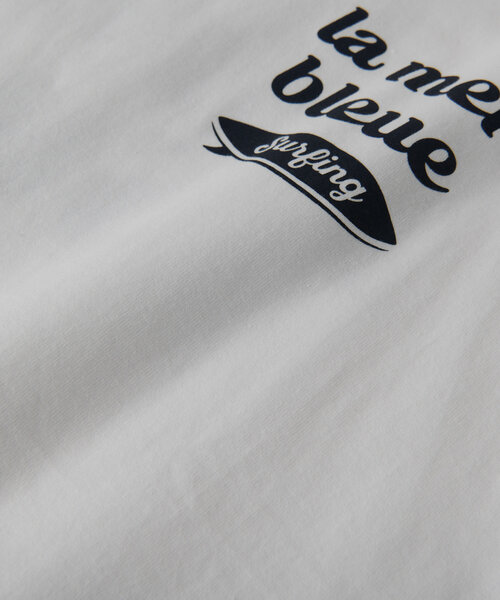 RIVE DROITE（リヴドロワ）の「【大人カジュアルに】SURF LOGO Tシャツ（Tシャツ/カットソー・レディース・ホワイト/ブルー/ベージュ・FREE）」の13枚目の写真