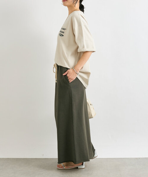 RIVE DROITE（リヴドロワ）の「【大人カジュアルに】SURF LOGO Tシャツ（Tシャツ/カットソー・レディース・ホワイト/ブルー/ベージュ・FREE）」の20枚目の写真