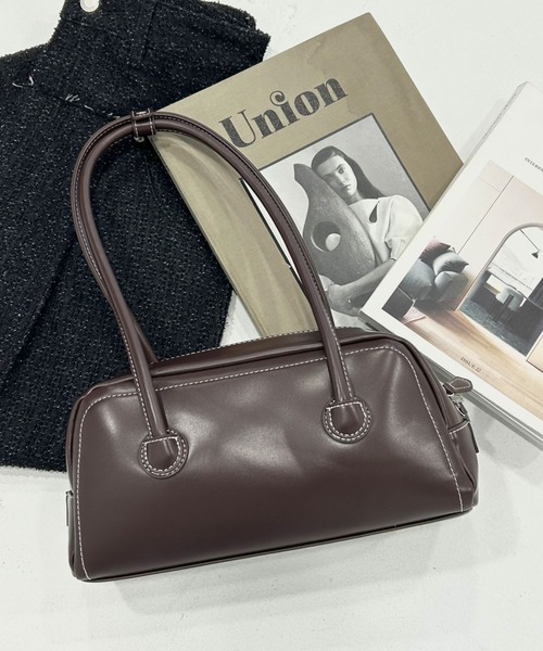 Bristolボストンバッグ セール】ロングハンドルスクエアボストンバッグ（ボストンバッグ