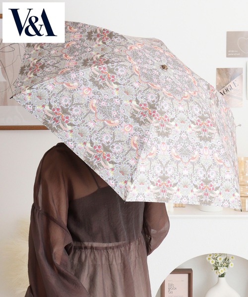 V&A  折りたたみ傘 FUNALIVE 折りたたみ傘 V＆A 日本製 晴雨兼用折りたたみ傘