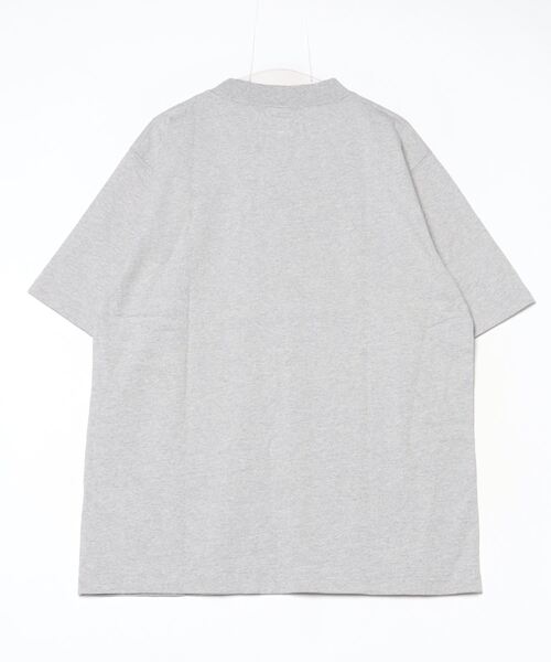 Snow Peak（スノーピーク）の「Snow Peak / Recycled Cotton Mockneck T-Shirt リサイクルコットン モックネックTシャツ（Tシャツ/カットソー・メンズ・ブラック/オートミール/グレー/ブルー・L/M/S/1/XL）」の5枚目の写真