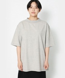 Snow Peak / Recycled Cotton Mockneck T-Shirt リサイクルコットン モックネックTシャツ