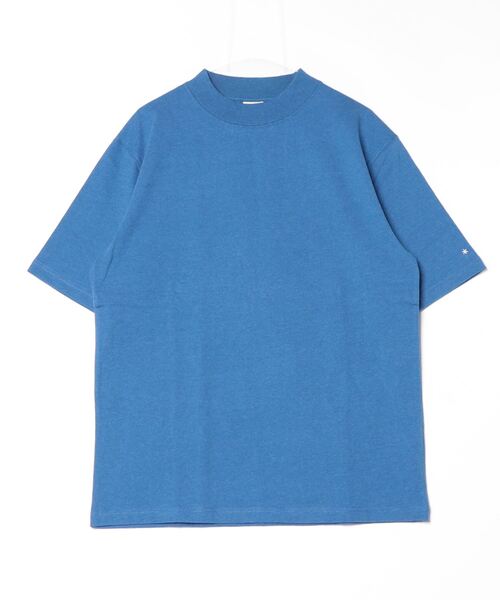 Snow Peak（スノーピーク）の「Snow Peak / Recycled Cotton Mockneck T-Shirt リサイクルコットン モックネックTシャツ（Tシャツ/カットソー・メンズ・ブラック/オートミール/グレー/ブルー・L/M/S/1/XL）」の11枚目の写真