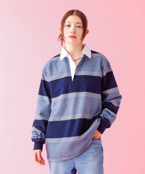 Barbarian（バーバリアン）の「【BARBARIAN / バーバリアン】 12oz ロングスリーブ ラガー シャツ/WSF1-4（Tシャツ/カットソー・メンズ・その他1/その他2/その他3/その他4・M/L/XL/S）」の4枚目の写真