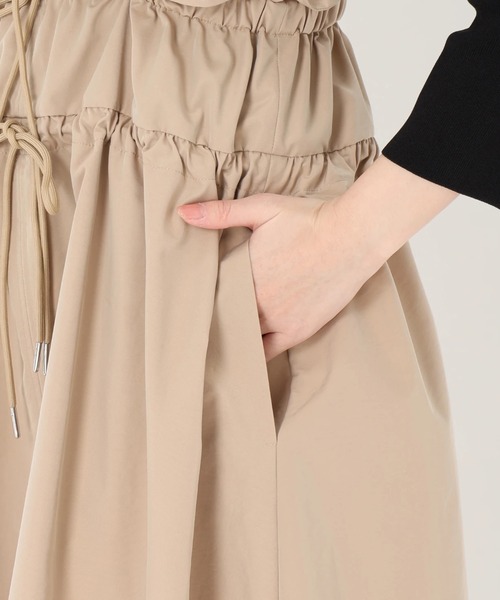 STRAWBERRY-FIELDS（ストロベリーフィールズ）の「マルチウェイジャンスカ（ジャンパースカート・レディース・ブラック/ベージュ系・2）」の13枚目の写真