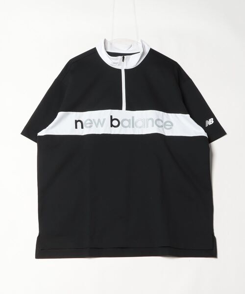 ブラウス シャツ ニューバランス New Balance HALF ZIP MOCK NECK PULLOVER レディース New Balance ニューバランス レディース ゴルフウェア 半袖
