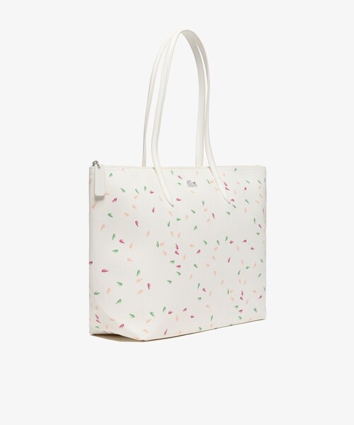 LACOSTE（ラコステ）の「L.12.12コンセプトシーズナル ラージトートバッグ（トートバッグ・レディース・ホワイト・FREE）」の2枚目の写真