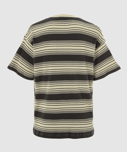 FACETASM(ファセッタズム)の「WAFFLE KNIT TEE(Tシャツ/カットソー・メンズ・チャコールグレー・5)」の2枚目の写真