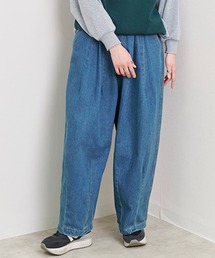 【Fizz/フィズ】　バルーンイージーデニムパンツ