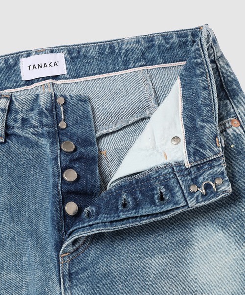 TANAKA（タナカ）の「NEW CLASSIC JEAN TROUSERS（デニムパンツ・レディース・ブルー・25/26）」の4枚目の写真