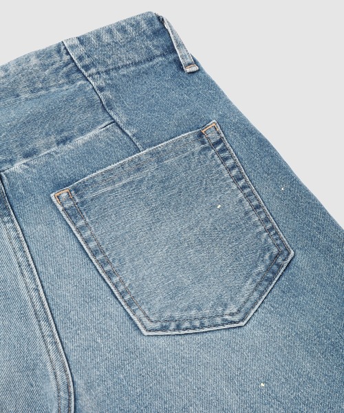 TANAKA（タナカ）の「NEW CLASSIC JEAN TROUSERS（デニムパンツ・レディース・ブルー・25/26）」の7枚目の写真