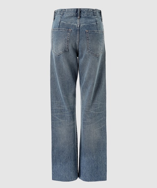 TANAKA(タナカ)の「NEW CLASSIC JEAN TROUSERS(デニムパンツ・レディース・ブルー・25/26)」の2枚目の写真