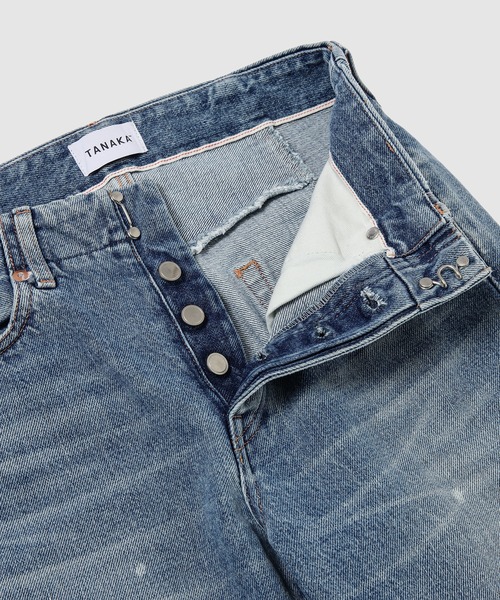 TANAKA(タナカ)の「NEW CLASSIC JEAN TROUSERS(デニムパンツ・レディース・ブルー・25/26)」の3枚目の写真