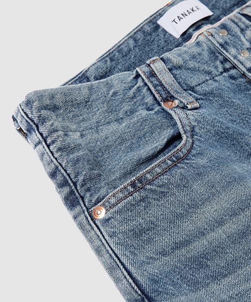 TANAKA(タナカ)の「NEW CLASSIC JEAN TROUSERS(デニムパンツ・レディース・ブルー・25/26)」の5枚目の写真