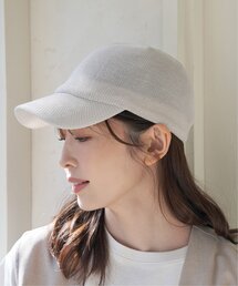ikka（イッカ）の「サーモ透かし柄キャップ（キャップ）」